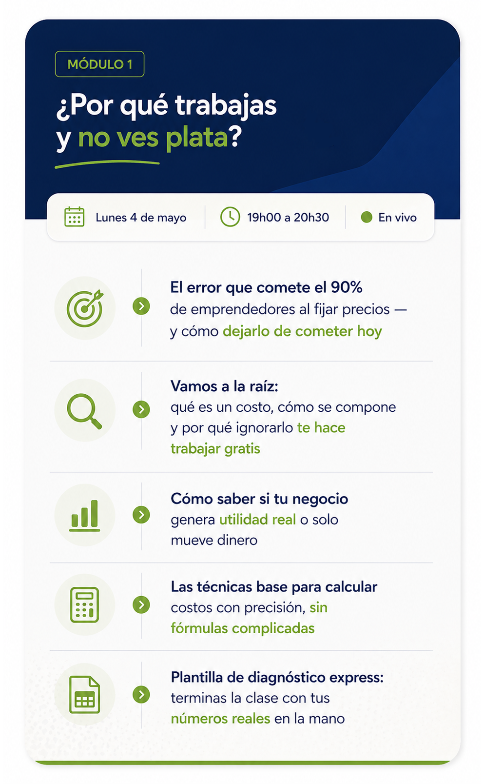 Módulo 1 Costify